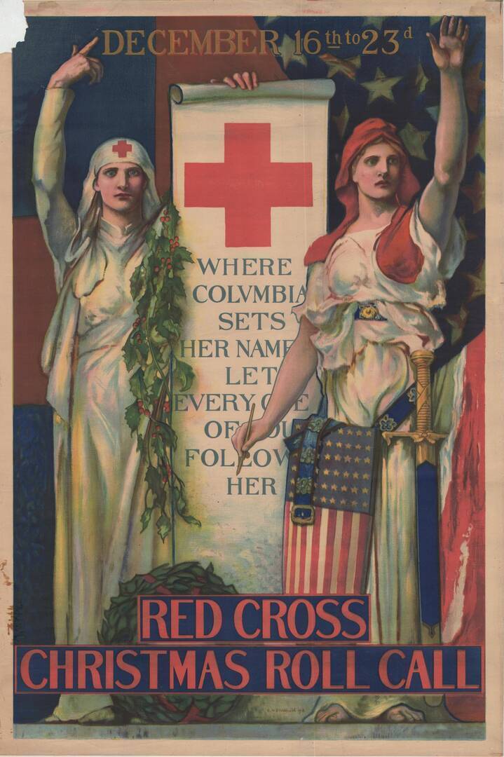 Red Cross Christmas Roll Call
