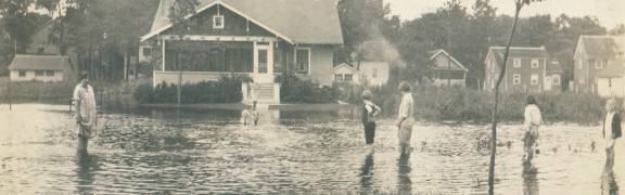 Flooded Winnetka 1924
