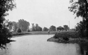 Ninth Hole from the Green, Winnetka Municipal Golf Course, 1918