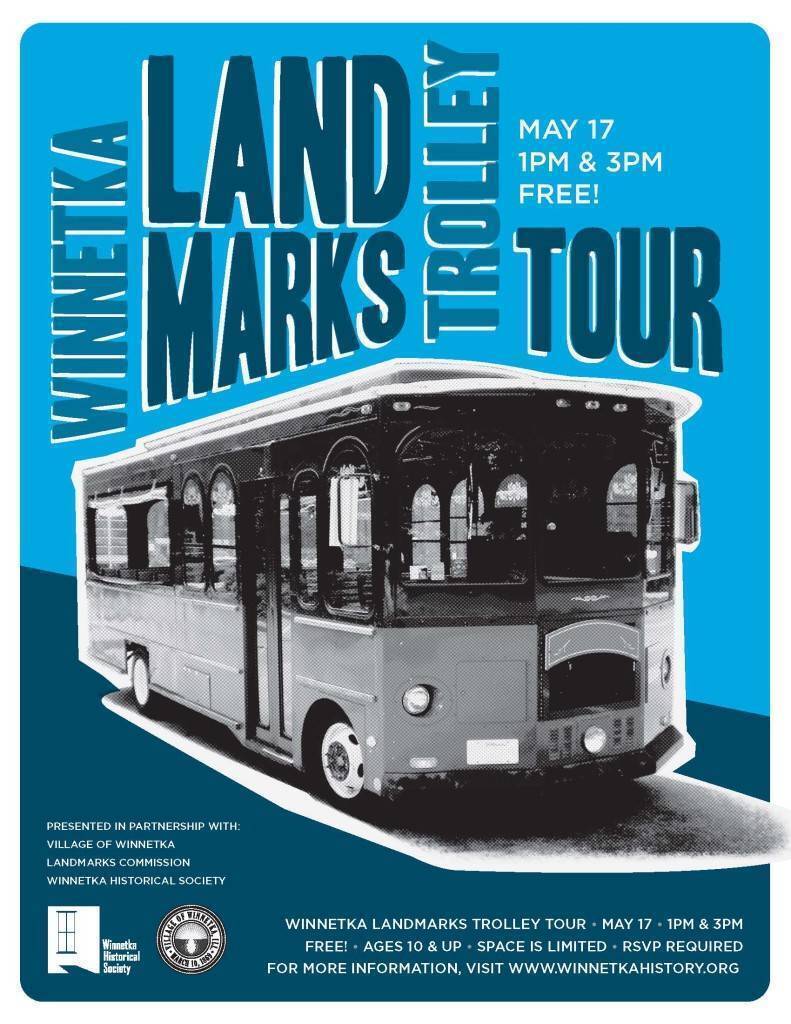 Winnetka Landmarks Trolley Tour 17 May 2015