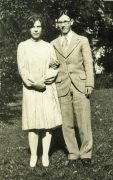 Willa and Herman Menzel, undated.